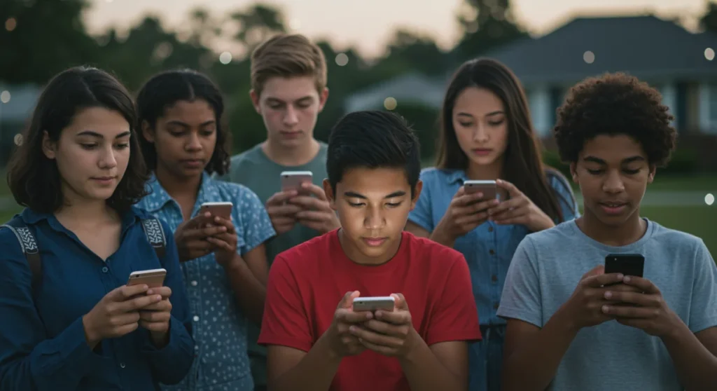 Social media’s impact on youth mental wellness 2025