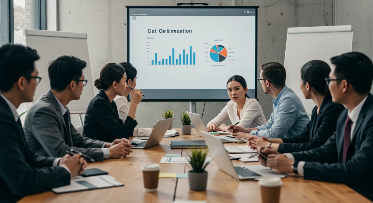 Business leaders strategizing for inflation mitigation