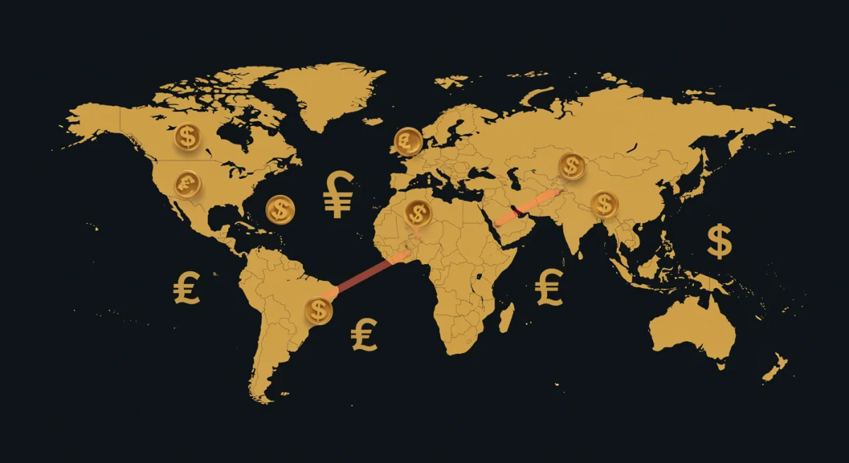 Global economic competition and strategic trade routes
