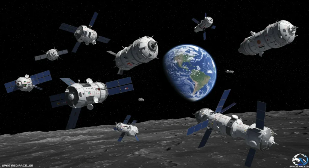 Space Race 2.0: Lunar Dominance by 2025 and U.S. Celestial Security