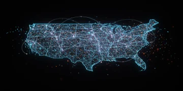 Global Supply Chain Disruptions: Impacts on U.S. Consumers 2026 Illustration of a disrupted global supply chain affecting the United States, symbolizing economic challenges.