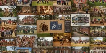 Diverse American cultural elements preserved through innovative digital and community initiatives.